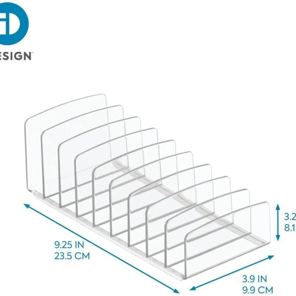 acrylic 9-slot acrylic palette holder